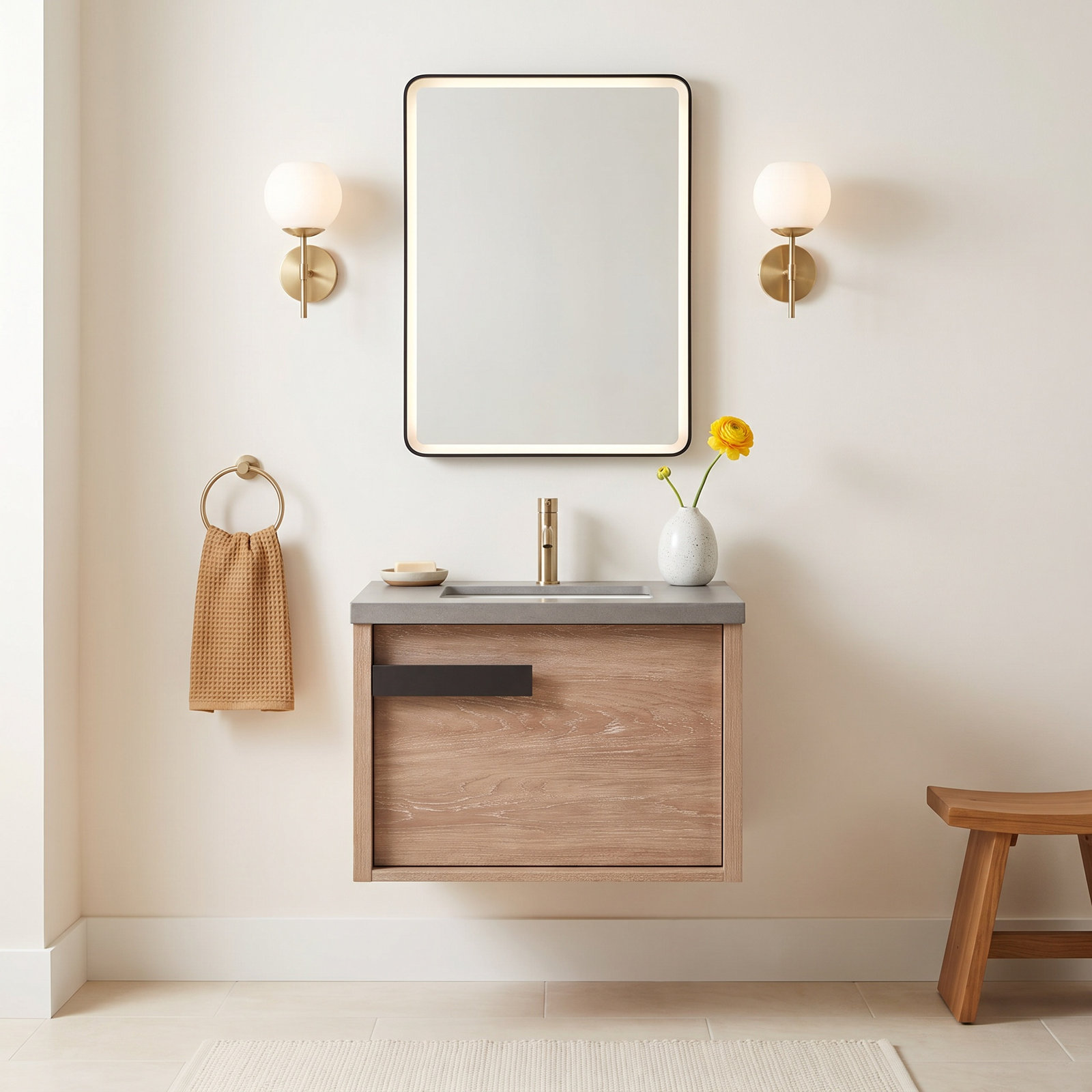Breckan 30" Single Bathroom Vanity