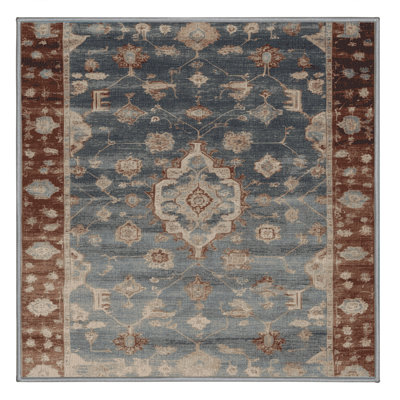 Tapis gris lavable à la machine