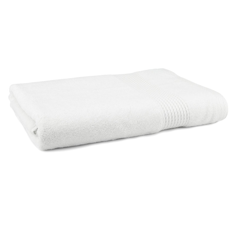 Serviette de bain Adlena, Blanc