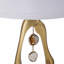 Lampe de table avec abat-jour tambour blanc