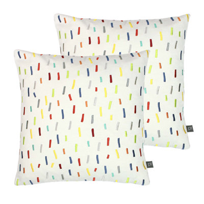 Geometric Square Throw Cushion