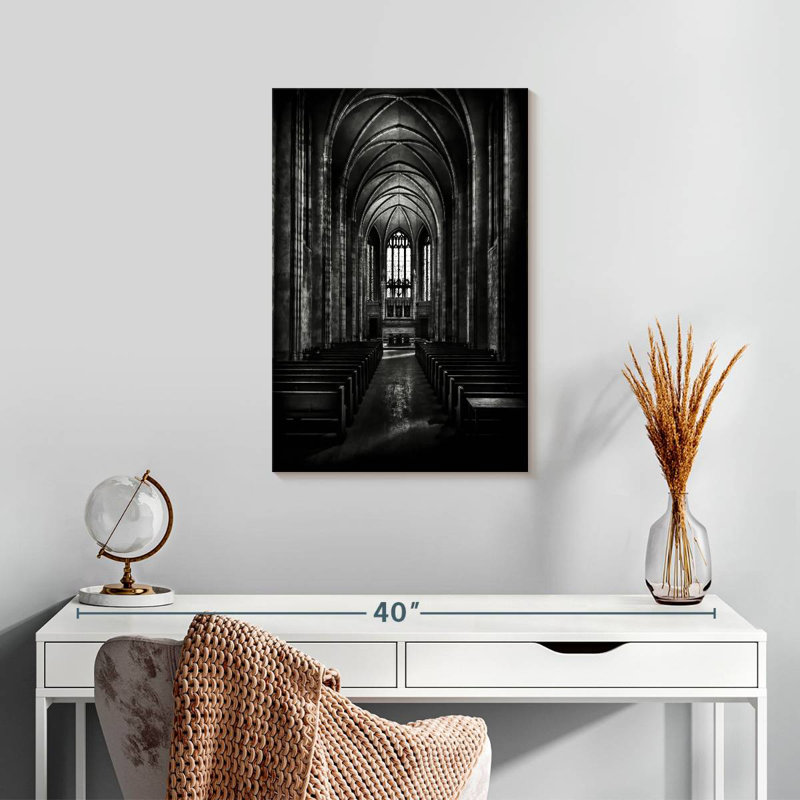 Adella Trinity College Chapel, 24" H x 16" W