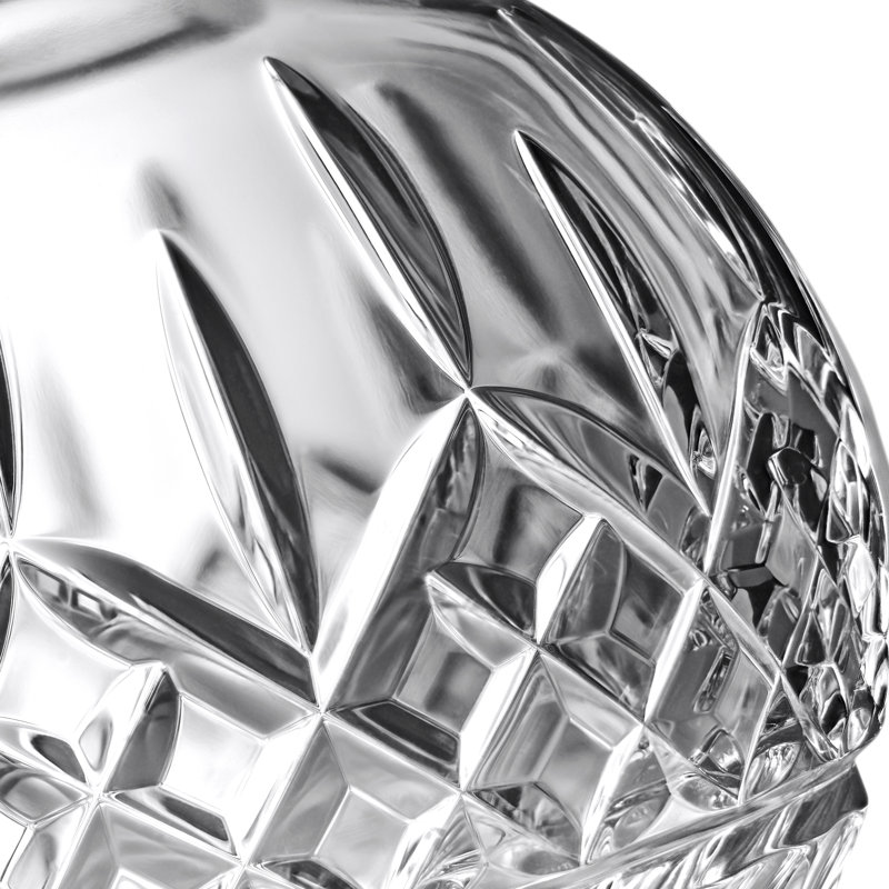 Waterford Lismore Rose Bowl 6in, 5.75" H x 6.22" W x 6.22" D