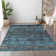 Premium Machine Washable Freixa AMF75 Peacock Rug