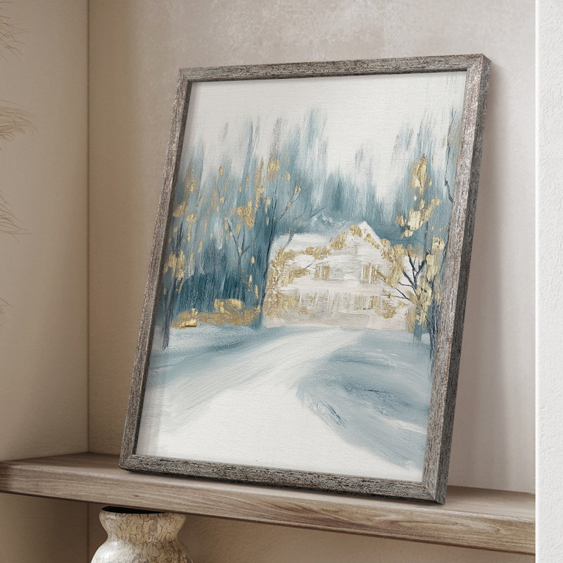 «Christmas Holiday», reproduction d'art encadrée CDLIX, H 21 po x l 17 po