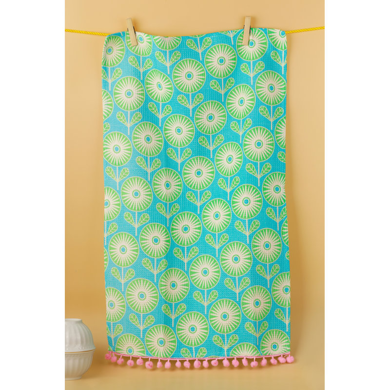 Retro Pop Floral Kitchen Towel Set