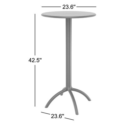 Table de bar en plastique
