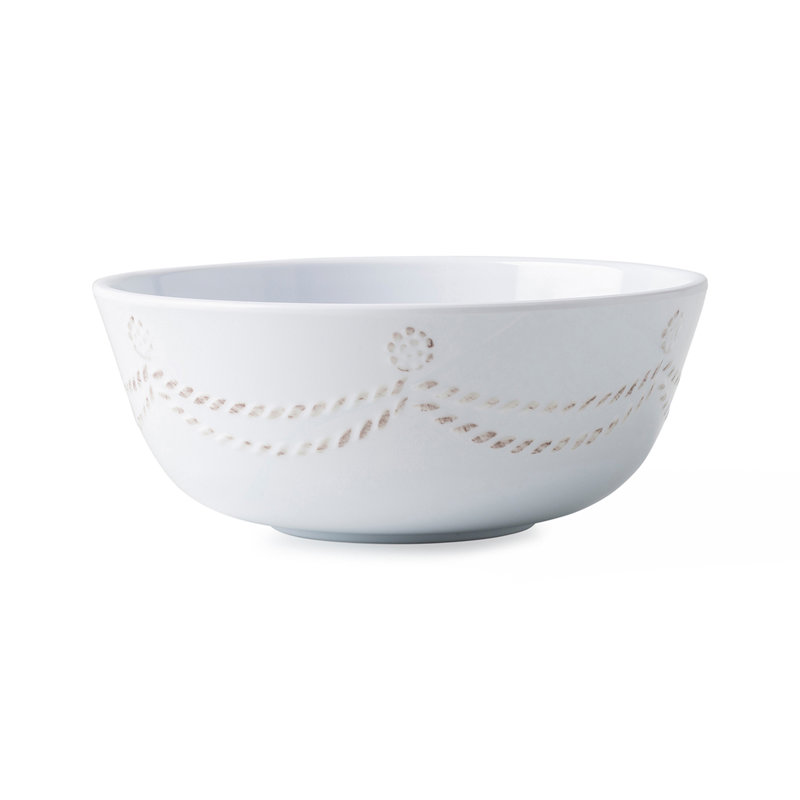 Berry & Thread Melamine Cereal Bowl, Whitewash