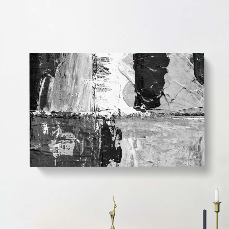 Abstract Art Painting Vol.285 by S.Johnson - Wrapped Canvas Painting, 35cm H x 50cm W x 3cm D