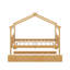 Lit en bois avec lit gigogne simple-27992280-27992283