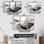 Ensemble d'art mural liquide-29129748-29129754