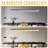 59" Modern Linear Chandelier With Alabaster Shade For Dining Room – Matte Black Finish-565842580-565842578