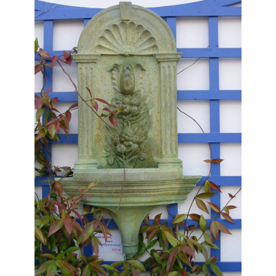 Craut Hand Crafted Weather Resistant Wall Base Fountain