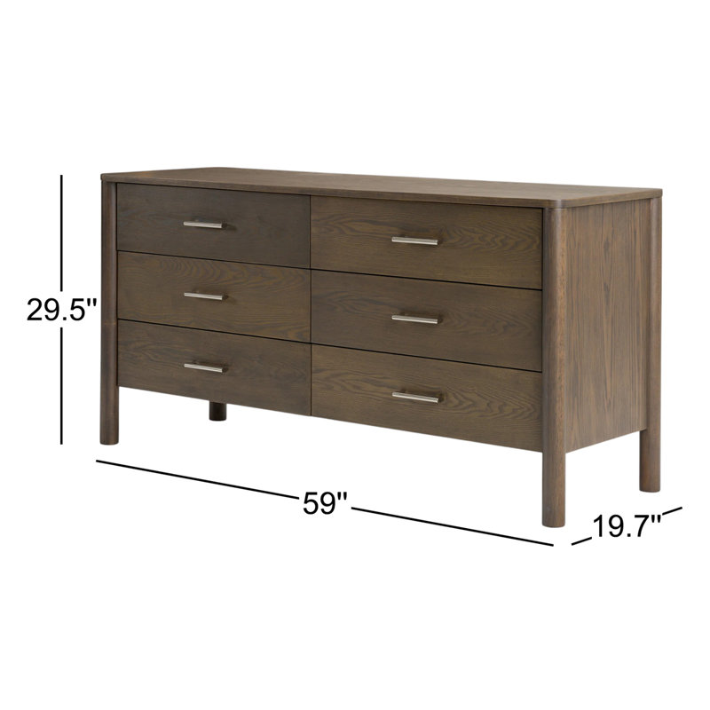 Tessa - Commode moderne en wengé