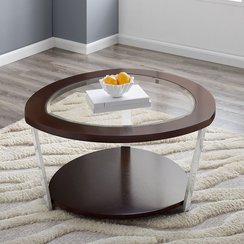 Malakoff Glass Top Coffee Table