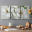 Shiplap Magnolias - Toile tendue avec châssis de qualité supérieure - Prêt à être accroché-81266205