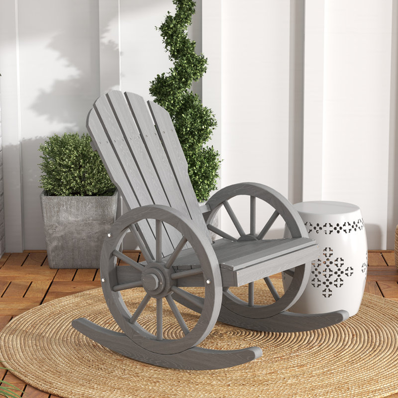 Outdoor Chair, Gray