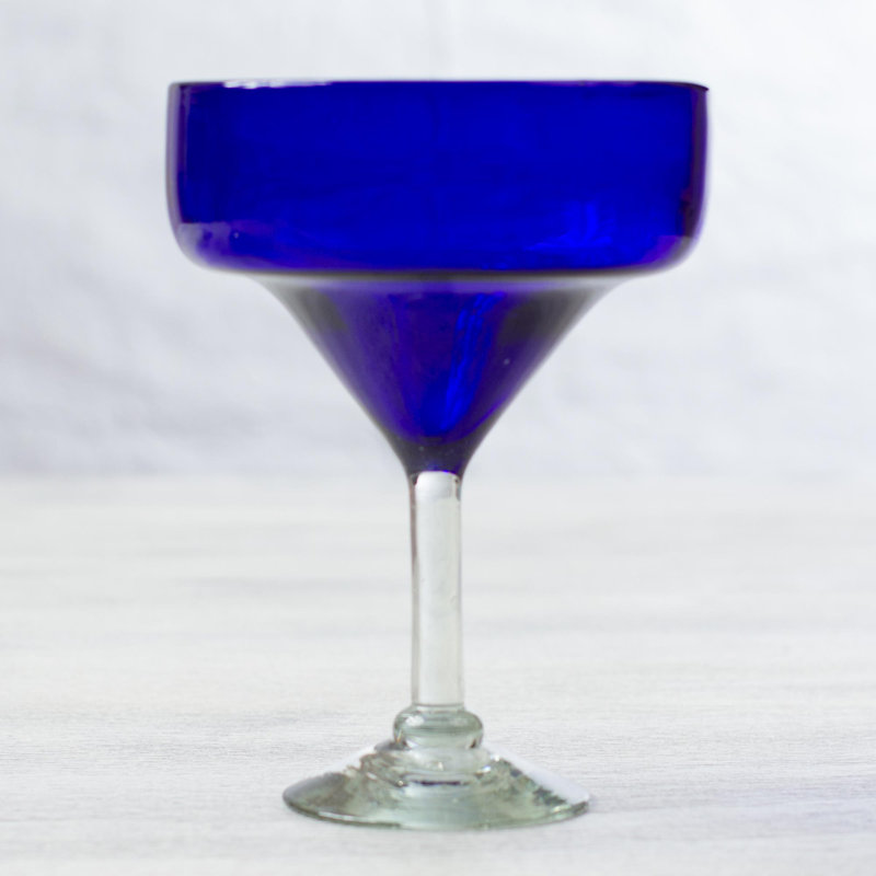 13 oz. Handmade Margarita Glass Set