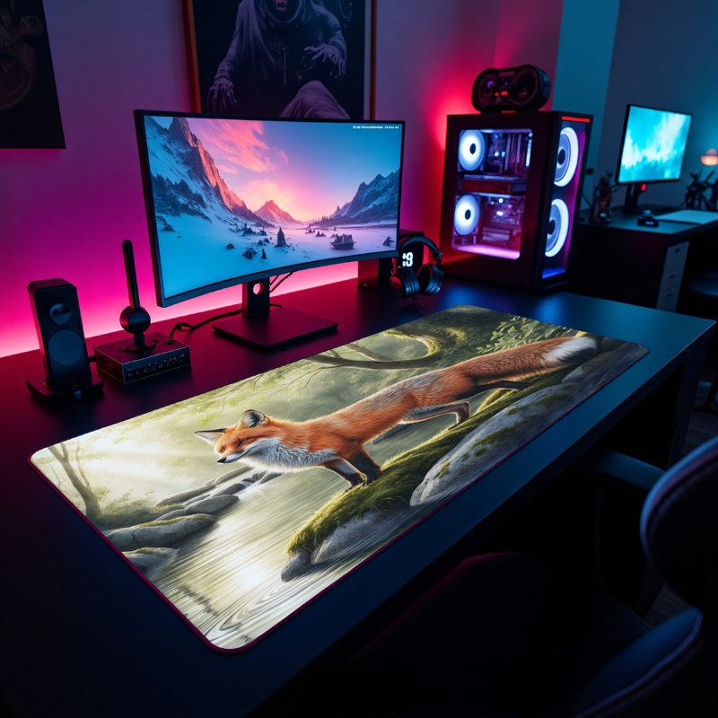 Polyester Desk Pad, 23.6x13.8