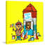 Moon Or Bust - Wrapped Canvas Print-509110355