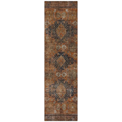 Machine Washable Indoor/Outdoor Chantille ACN2808 Global Rug