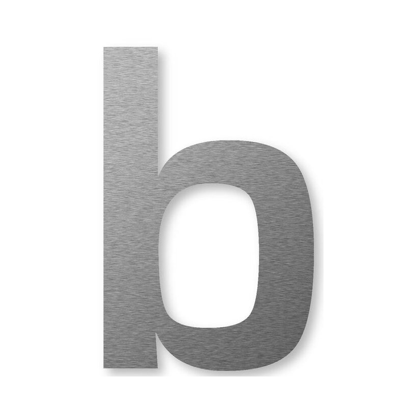 House Number, B, 48 cm  H x 33 cm W x 0.02 cm D