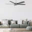 Ventilateur de plafond standard à DEL à 5 pales de 52 po avec télécommande et ensemble d'éclairage inclus Emporia-444219836