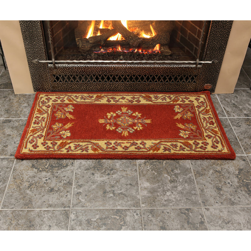 Eliphalet Hand Tufted Wool Oriental Indoor Rug