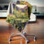 Green Green Meadow avec fleurs - coussin à imprimé floral-30722396-30722400