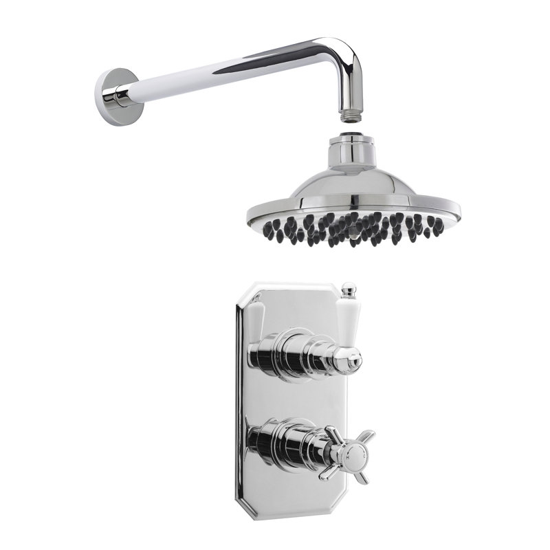 Thermostatic Shower with Fixed Shower Head