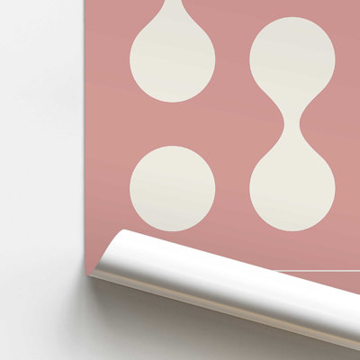 Impression sur roulettes rose Bauhaus Flow II