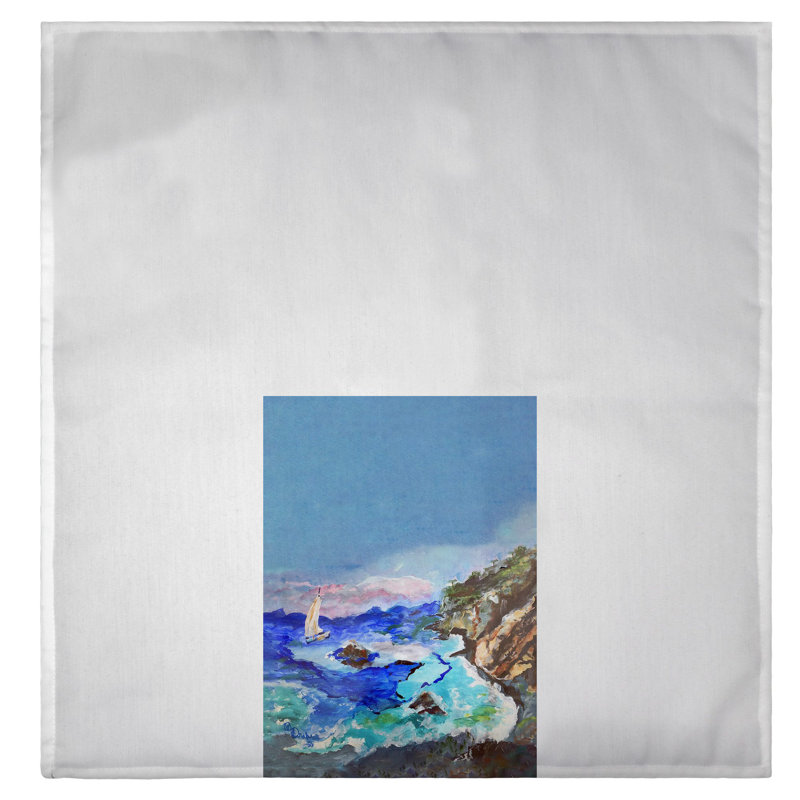 Serviette d'invité Voile les falaises