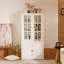 Armoire autoportante 75,25 po H 36,25 po l avec porte vitrée