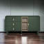 Armoire de rangement multifonctionnelle avec portes et tiroirs-426011691