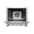 Countertop Convection Oven for Half-Size Pans with 4 Racks and 2800W of Power in Stainless-Steel - 208/240V, 2.3 cu. ft.