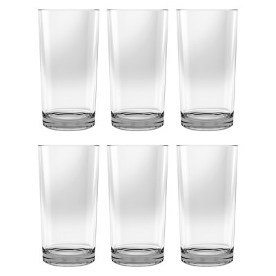 Montana Acrylic Heavy Base Drinking Glass - Clear - 24 oz