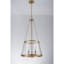 Luminaire suspendu pour îlot de cuisine 3 lumières avec verre conique-345672044