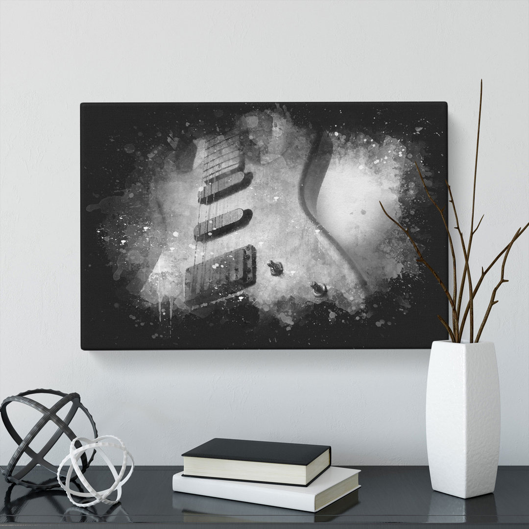 Electric Guitar Vol.2 - Wrapped Canvas Painting
