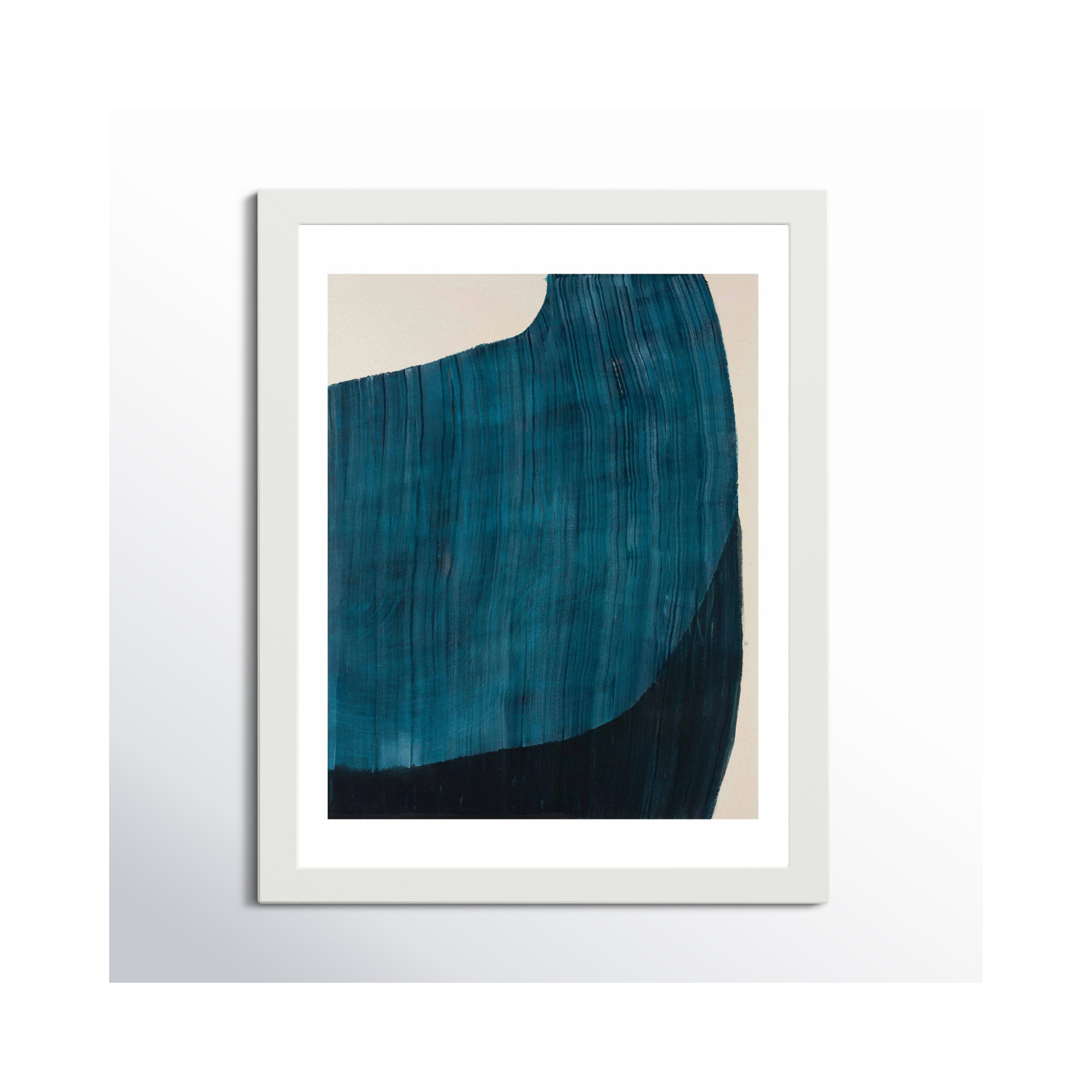 Set Sail by Stephanie Dennis, 30" H x 24" W  x 1.25" D, White