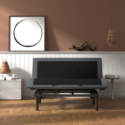 Split Top California King Adjustable Bed Base With Head and Foot Position Adjustment