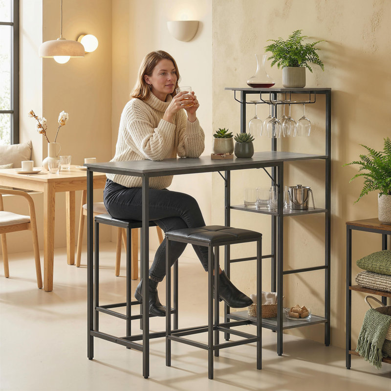 2 - Person Dining Set, Grey