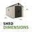 8 Ft. x 12.5 Ft. High-Density Polyethylene Outdoor Storage Shed with Steel-Reinforced Construction