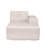 Deko Living 3 Piece Beige Outdoor Compression Foam Sofa and Table Set