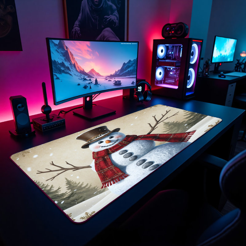 Polyester Desk Pad, 23.6x13.8