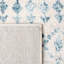 Tapis ivoire / turquoise Dickens-676096874