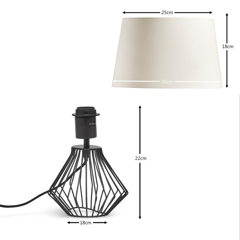 Apeton Metal Lamp Base Lamp