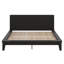 Wood Bed Frame With Solid Headboard-2139057572-2139057592