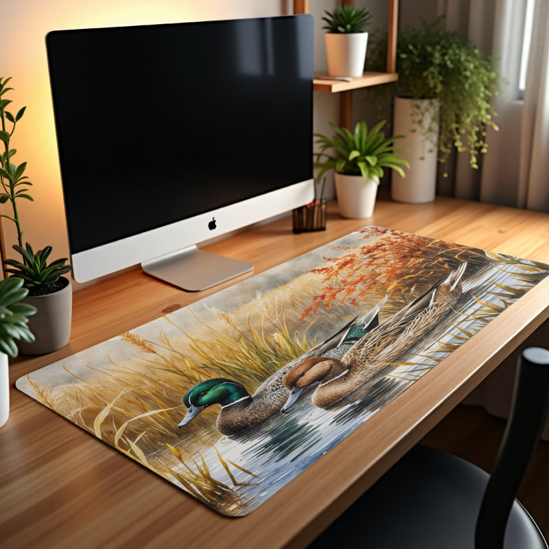 Polyester Desk Pad, 23.6x13.8