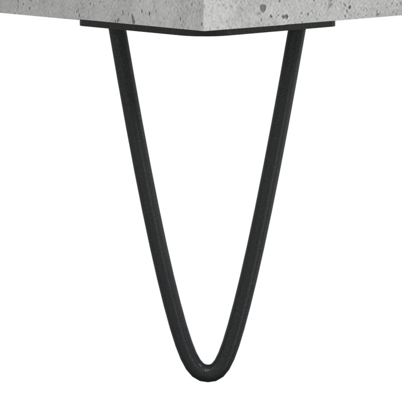 Mikiso Storage Bench, Concrete Grey