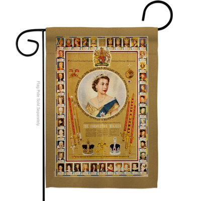 Double Sided 18.5'' H x 13'' W Polyester Garden Flag